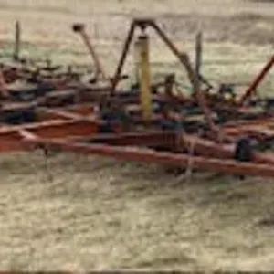 Morris 25 ft Deep Tiller with Mounted Harrows.