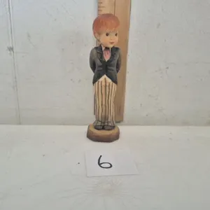 Vintage Anri Wood Carved Figurine 172 of 4000