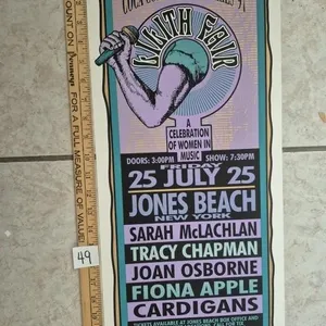 1997 Lilith Fair Concert Poster