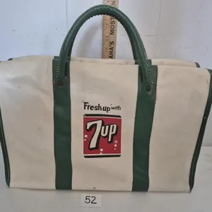 Vintage 7 Up Cooler Bag