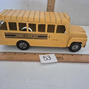 Vintage 1975 Gabriel School Bus Made in USA