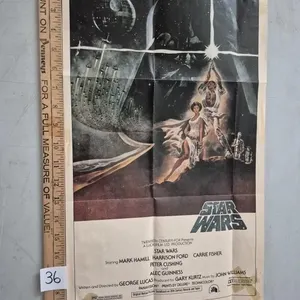Vintage Star Wars Theatre Poster