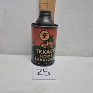 Vintage Small Texaco Can