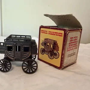 Mini Stagecoach Pencil Sharpener