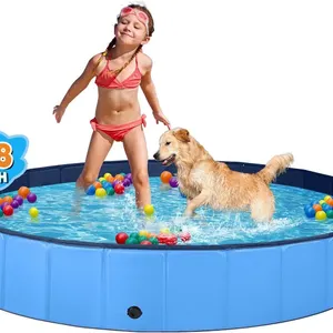 Used $83 Jecoo Dog Pool for Large Dogs Kiddie...