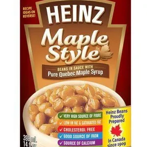 New Heinz Maple Style Beans with Pure Quebec...
