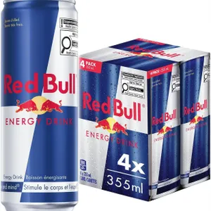 New Red Bull Energy Drink, 355ml (4 pack)