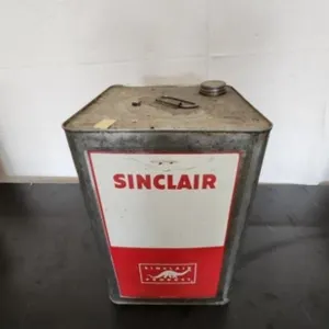 Vintage Sinclair 5-gallon Metal Oil Can