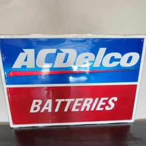 ACDelco Batteries Metal Sign, 36"W x 24"T