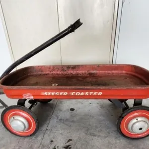 Vintage Steger Coaster Kids Wagon