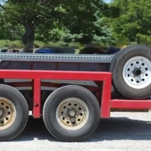 2007 JLG Hydraulic Drop Deck Trailer