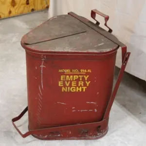 Vintage Eagle Mod. 914-FL Oil Rag Bin