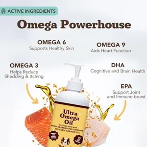 Natural Dog Ultra Omega 3 Fish Oil for Dog