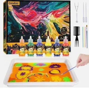 Magic Marbling Art Paint Kit Hydro Graphic Craftsd