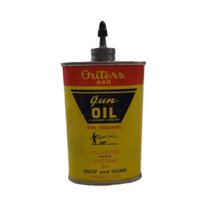 Vintage Outers 445 Gun Oil Tin w/ Spout