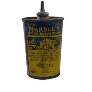 Vintage Marble’s Nitro Solvent Oil Tin w/ Spout
