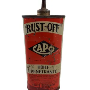 Vintage Capo Rust‑Off Penetrating Oil Tin w/ Spout