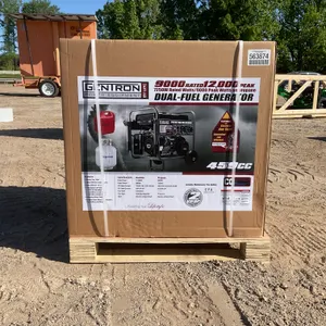 UNUSED GENTRON POWER EQUIPMENT BY UPC 12,000 WATTS PORTABLE GENERATOR SN: 46022X241078