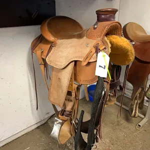 NEW/UNUSED ALEX RIVA WESTERN ASSOCIATION SADDLE