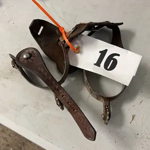 WESTERN SPURS w/ STRAPS