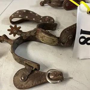 WESTERN SPURS w/ STRAPS