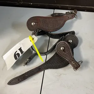 WESTERN SPURS w/ STRAPS