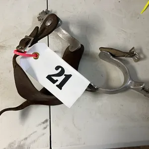 WESTERN SPURS w/ STRAPS