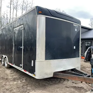 2009 UNITED EXPRESS WAY 24' T/A BUMPER PULL ENCLOSED CAR CARRIER