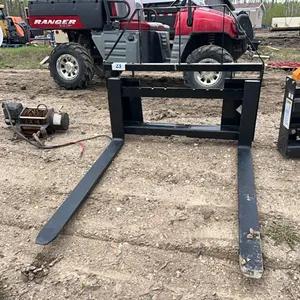 NEW/UNUSED SET OF 48" PALLET FORKS FOR A SKID STEER