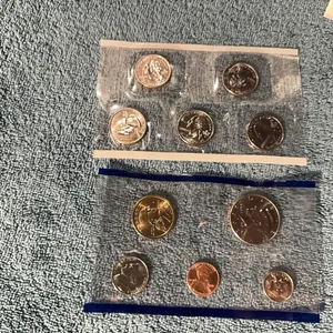 2001 P Uncirculated coin set