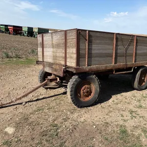 6ft x 10ft Wood Barge Wagon