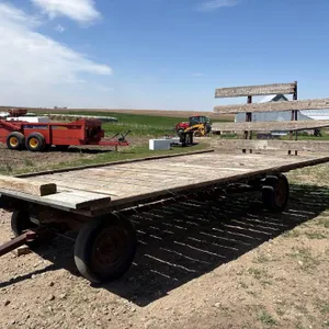 8ft x 14ft Wooden Flatbed