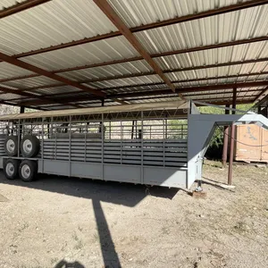 2020 32' Custom Made Well Built Stock Trailer (AZ Title)