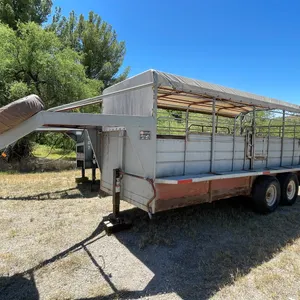 1990 WW Gooseneck Stock Trailer (AZ Title)