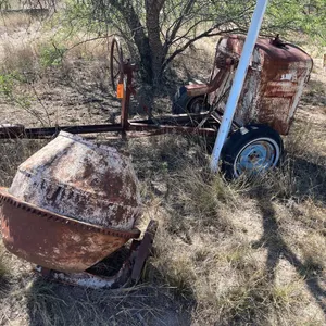 Cement Mixer on Trailer, Parts Only