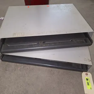 2 - Metal Desktop Keyboard Drawers, 22"x16"x4"