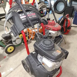 Excell Portable 2500PSI Gas Powered Pressure Washer with Hose, 5.5HP, 18"x19"x39"
