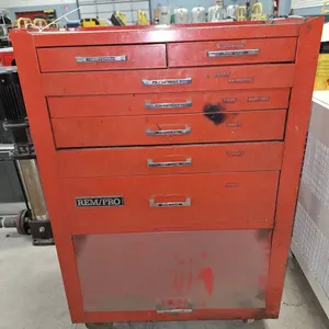 REM Pro 8-Drawer Tool Box with Contents, 26"x17"x40"