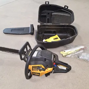 Poulan Pro Chain Saw with Case, Mixed Fuel, 42CC, 18" Bar