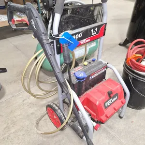 Huper Tough Portable Pressure Washer with Soap Dilution,  1800PSI, 1.1GPM
