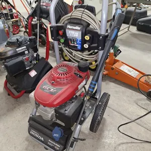 Homelite Portable 2700PSI Gas Powered Pressure Washer with Automatic Soap Dilution Pressure Washer and Hose, 2.3GPM