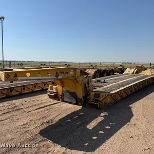 2002 Trail King TK110HDG-513 lowboy equipment trailer