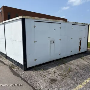 (2) double storage containers