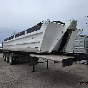 2014 Canuck 36' Tri/A End Dump Semi Trailer