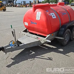 Westen Twin Axle Plastic Water Bowser 