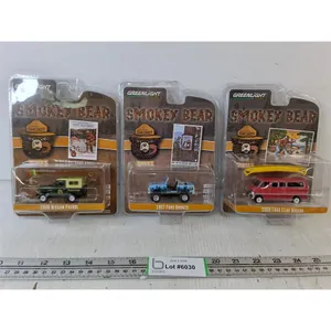 (3) Smokey Bear Vehicles- NIB