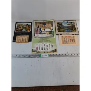 (2) Vintage Saskatchewan  Town Business Calendars from Theodore,Sask and (1) from Nebraska
