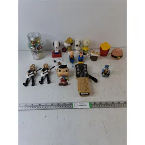 Jar of Candy, Snoopy Collectibles - Salt/Pepper Shaker, Burger/Fries Salt&Pepper Shaker, Misc