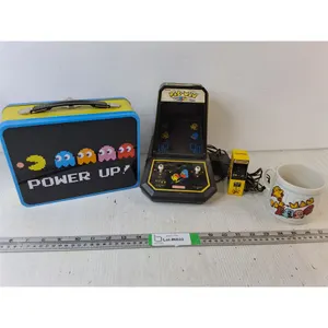 Metal Pac Man Lunch Box, Pac Man Game- AS IS, Pac MAn Mug