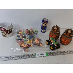 Mario Cart Figurines, Mario Mug & Mario Power Up Energy Drink